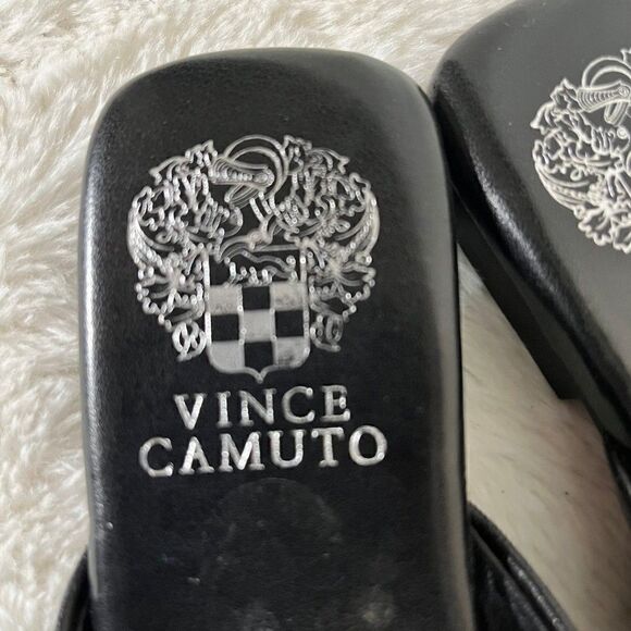 Vince Camuto Ambralee Square Toe Slides 6.5 - Picture 4 of 9